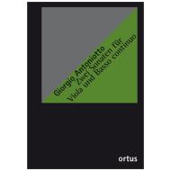 Antoniotto, G.: Zwei Violasonaten 