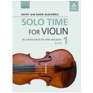 Blackwell, K. & D.: Solo Time for Violin Book 1 (+Online Audio) 