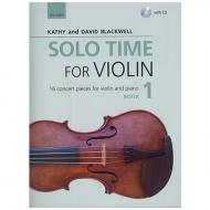 Blackwell, K. & D.: Solo Time for Violin Book 1 (+CD) 
