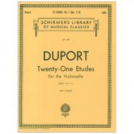 Duport, J. P.: 21 Etudes – Book 1 