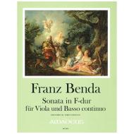 Benda, F.: Violasonate F-Dur 