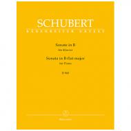 Schubert, F.: Sonate B-Dur D 960 