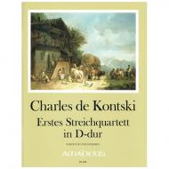 Kontski, Ch. d.: Streichquartett Nr. 1 D-Dur 