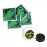 EVAH PIRAZZI violin string SET + rosin by Pirastro 