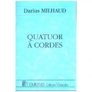 Milhaud, D.: Quatuor No. 1 Op. 5 (1912) 