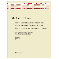Glinka, M. I.: Sonate d-Moll 