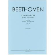 Beethoven, L. v.: Violasonate F-Dur nach Op. 17 
