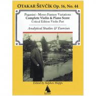 Paganini, N.: Moses-Fantasie (Ševčík Op. 16/44) 