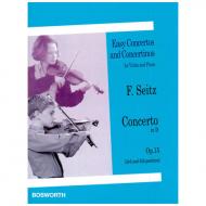Seitz, F.: Violinkonzert Op. 15 D-Dur 