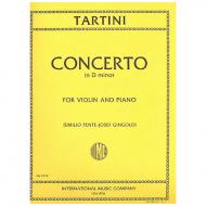 Tartini, G.:  Violinkonzert d-Moll 