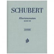 Schubert, F.: Klaviersonaten Band III 