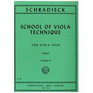 Schradieck, H.: Schule der Viola-Technik Band 3 