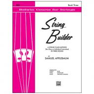 Applebaum, S.: String Builder Book Three – Bass 