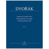 Dvorák, A.: Streichquintett G-Dur Op. 77 
