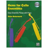 Butterworth, H.: Gems for Cello Ensembles (+CD) 