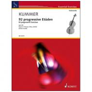 Kummer, F. A.: 92 progressive Etüden Op. 60 Band 2 (Nr. 58-92) 