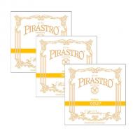 GOLD violin strings A-D-G by Pirastro 