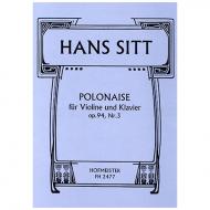 Sitt, H.: Polonaise Op. 94/3 