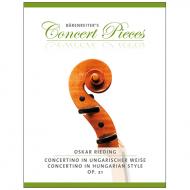 Rieding, O.: Concertino in ungarischer Weise Op. 21 