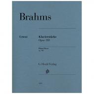 Brahms, J.: Piano Pieces Op. 118/1-6 