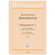 Hoffmeister, F. A.: Solo-Quartette Nr. 2 