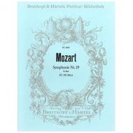 Mozart, W. A.: Symphonie Nr. 29 A-Dur KV 201 (186a) 