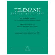 Telemann, G. Ph.: Methodische Sonaten – Band 1 