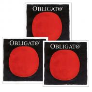 OBLIGATO violin strings A-D-G by Pirastro 