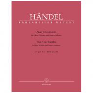Händel, G.F.: 2 Triosonaten aus Op. 5 