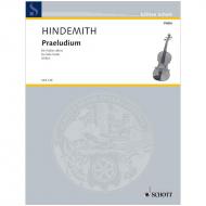 Hindemith, P.: Praeludium (1922) 