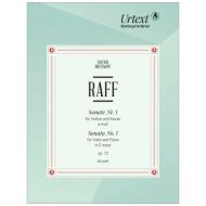 Raff, J.: Violinsonate Nr. 1 e-moll Op. 73 