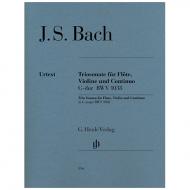 Bach, J. S.: Trio Sonata BWV1038 G major 