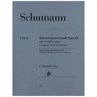 Schumann, R.: Klaviersonate f-Moll Op. 14 