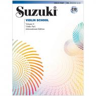 Suzuki Violin School Vol. 8 (+CD) 