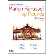 Schmitz, M.: Kanon-Karussell – Pop Rounds 2-stimmig (Violoncello) 