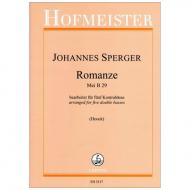Sperger, J.: Romanze 