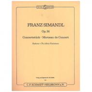 Simandl, F.: Konzertstück Op. 34 