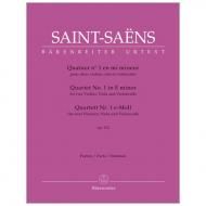 Saint-Saëns, C.: Streichquartett Nr. 1 Op. 112 e-Moll 