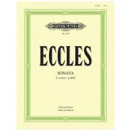 Eccles, H.: Violasonate g-Moll 