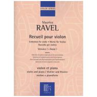 Ravel, M.: Werke für Violine Band 1 