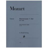 Mozart, W. A.: Klaviersonate C-Dur KV 545 (Facile) 