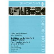 Shostakovich, D.: Drei Stücke aus der Suite Nr. 2 für Jazz-Orchester 
