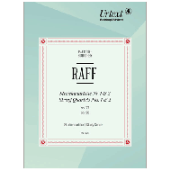 Raff, J.: Streichquartett Nr. 1 Op. 77 d-Moll 