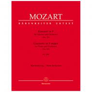 Mozart, W. A.: Klavierkonzert Nr. 19 KV 459 F-Dur 