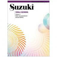 Suzuki Viola School Vol. 5 – Klavierbegleitung 