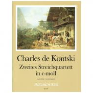 Kontski, Ch. d.: Streichquartett Nr. 2 c-Moll 