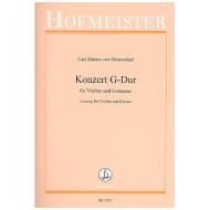Dittersdorf, C. D. v.: Violinkonzert G-Dur 