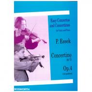 Essek, P.: Violinkonzert Op. 4 G-Dur 