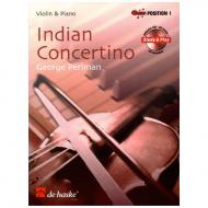Perlman, G.: Indian Concertino (+CD) 