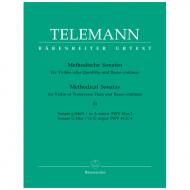 Telemann, G. Ph.: Methodische Sonaten – Band 3 